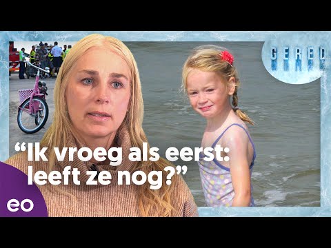Esther (6 jaar) VALT VAN HAVENHOOFD Scheveningen | Gered