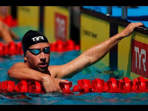 Jordan Wilimovsky Storms the Field in Men's 1500M Freestyle A Final - 2021 TYR Pro Series