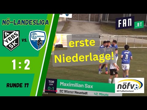 ASK Ybbs - SC Fortuna Wr. Neustadt 1:2