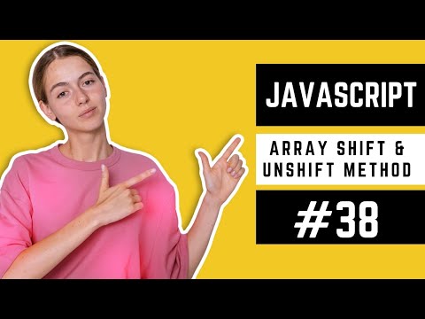 Javascript Array Shift And Unshift Method Javascript Course In Urdu 38