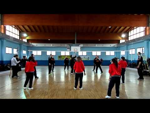 I giallorossi si allenano con le ragazze del Pala Bilò Centro Benessere di S. Stefano di Rogliano