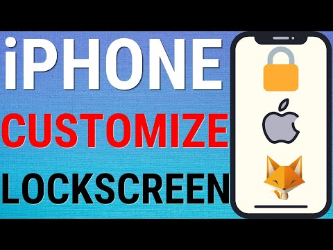 How To Customize iPhone LockScreen (iOS 16)