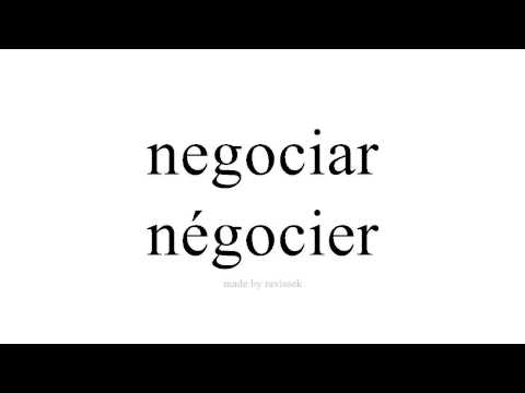 comment negocier en espagnol