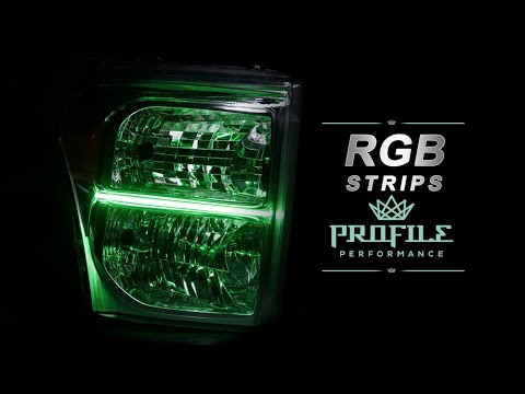 Profile Prism RGB DRL LED Headlight Strips | Profile Performance