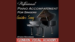 Guido's Song ('Nine' Piano Accompaniment) (Professional Karaoke Backing Track)