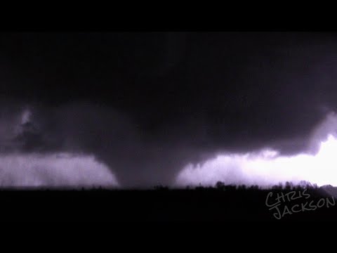 Quad State Tornado Full Chase And Aerial Damage Video