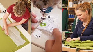 Ruční výroba – originální oblečení šité v dílně imago