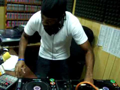 DJ Inferno at fame 95 fm studio 1