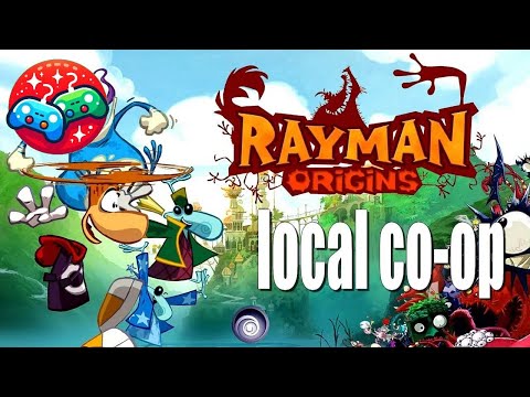 Local co-op in Rayman Origins (multiplayer games)