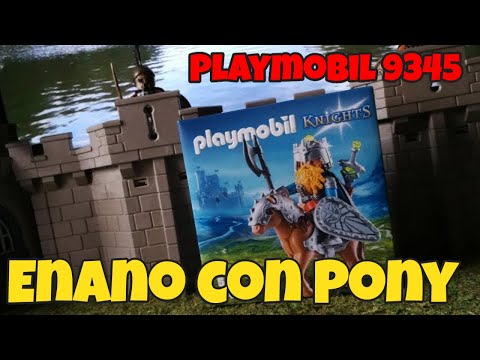 Playmobil 9345 Dwarf with War Pony ⚔️?-Playmobil Dwarfs 2018-El mundo Click