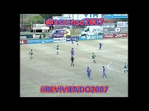 Promoción Vuelta   Nueva Chicago 1 vs Tigre 2   25/jun/2007
