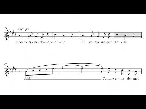 [Orchestra Accompaniment] Charles Gounod :Ah! Je ris de me voir The Jewel Song [C key] for Soprano