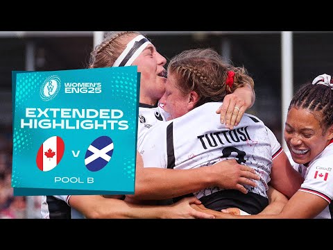 Canada v Scotland | Rugby World Cup 2025 | Extended Highlights