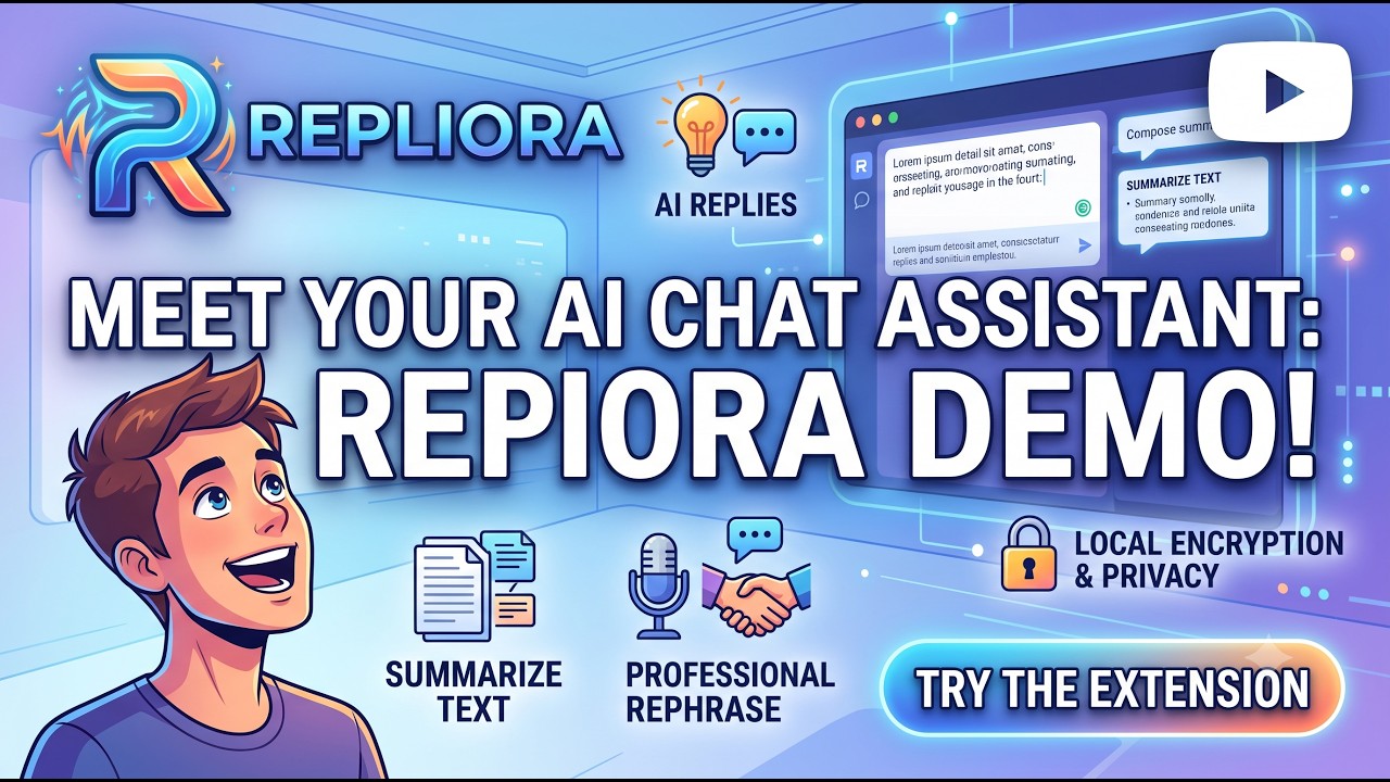Watch the Repliora Tutorial