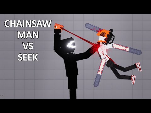 CHAINSAW MAN vs SEEK Who Is Stronger? - Roblox Doors - People Playground