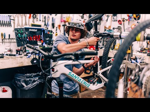 Santa Cruz Tallboy Bike Build at Flat Tire Co.