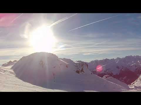 4K - Alps - Tirol - Zillertal Arena - ski ride - Karspitz - Arena Stadl - December 2022
