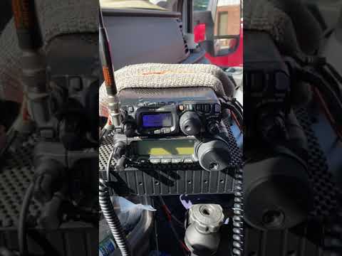 Yaesu FT-818ND qrp to France mobile