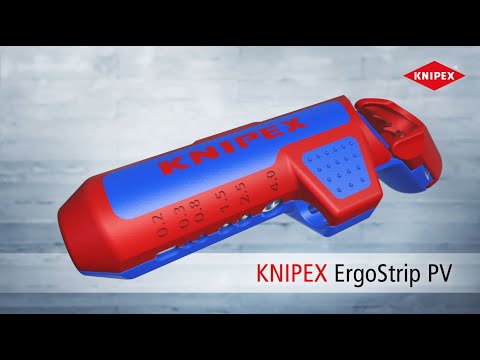 KNIPEX ErgoStrip® PV video