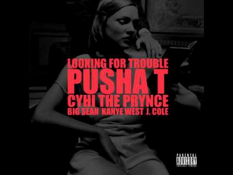 Kanye West - Looking For Trouble (feat. J. Cole, CyHi Da Prynce, Big Sean, Pusha T)