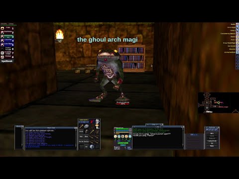 Everquest Project 1999: Solo Enchanter in Lower Guk - Ghoul Arch Magi tried to hurt me!