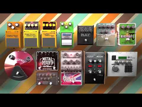 TR-909 Bass Drum Recorded Through 13 Distortion Units