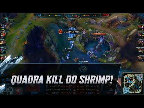 CBLoL 2019: 2ª Etapa - Quadra kill do Shrimp!