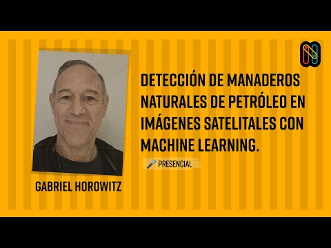 Detección de manaderos naturales de petróleo en imágenes satelitales con machine learning.