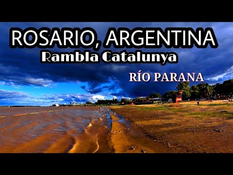 Rio Paraná, Esto Es La costa De Rosario, Rambla Catalunya, Argentina
