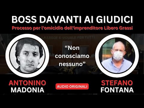 DENTRO COSANOSTRA: I BOSS NINO MADONIA E STEFANO FONTANA NEGATO TUTTO DAVANTI AI MAGISTRATI