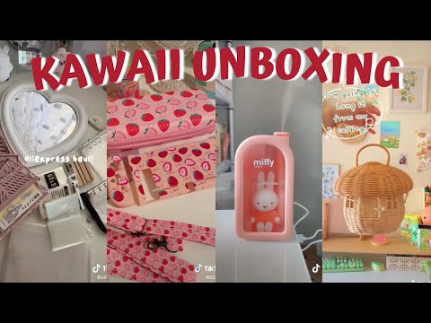 Kawaii Unboxing 📦🥰  TikTok Compilation pt.16