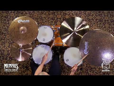 Bosphorus 22" Master Vintage Flat Ride Cymbal - 2280g (MV22F-1070617BBB)