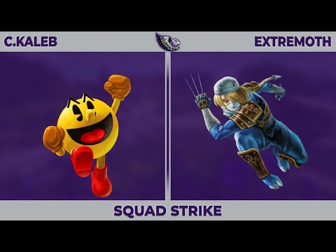 C.Kaleb (Pac-Man, Mii Gunner) vs Extremoth (Sheik, Joker) - Warhawk Rumble Returns Squad Strike