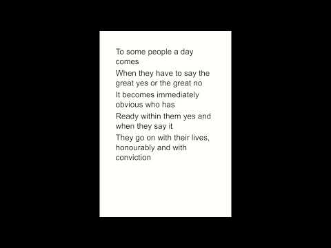 Che fece il gran rifiuto Constantine Cavafy