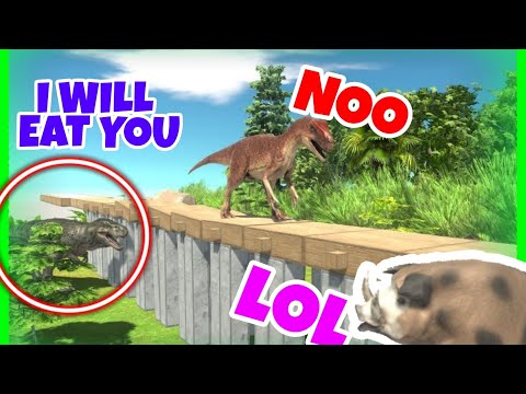 [ Dangerous Forest ] Run Away to Safe Zone - Animal Revolt Battle Simulator