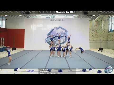 Mountain Cup 2024 - 67 - Fire Allstars - Blue Flames - Junior All Girl Cheer - L4