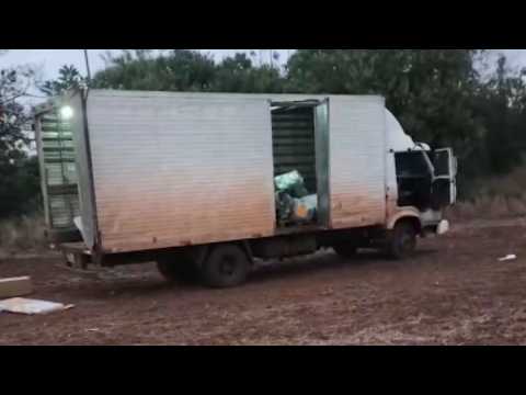 Violento asalto a camión transportador en Itapúa
