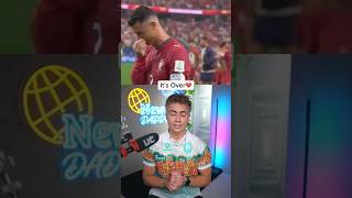 Ronaldo is done 💔
