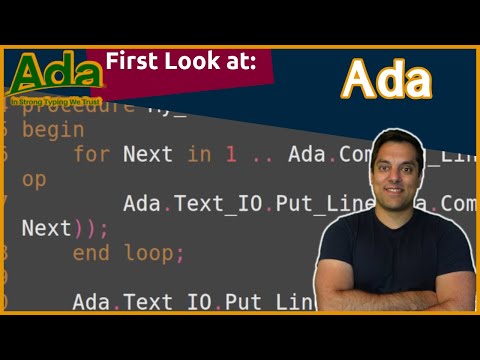 Ada - First Impression [Programming Languages Episode 16]