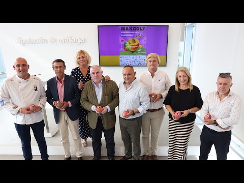 Presentacin de la tercera edicin de la campaa de promocin del mango de la Axarqua "Mangolf"