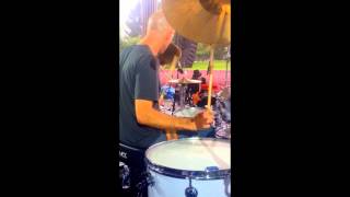 SANTANA Drum-Tech Chad Tasky jamming with Carlos Santana - The River