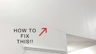 How to Repair a Crack in Drywall