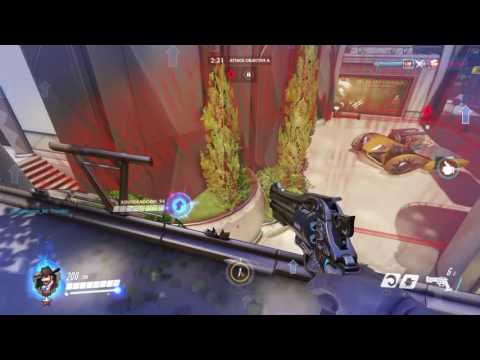 Overwatch Gameplay - McCree + Mercy Unstoppable