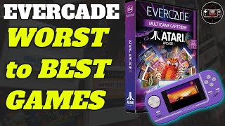 Evercade - Atari Arcade Collection #1 Worst to Best Game on the Cart