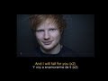 Ed Sheeran - Fall HD (Sub español - ingles)