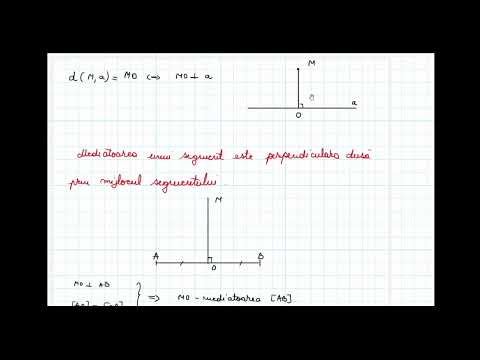 Drepte perpendiculare - Matematica - Geometrie - Teorie si exemple - Clasele 6-7 -Evaluare nationala