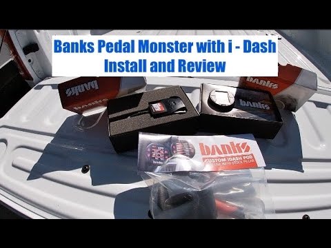 Banks Pedal Monster with i -Dash install and Review 2023 Ram 3500 Cummins | Wake this truck up
