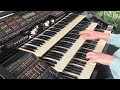 Red Roses For A Blue Lady Jazz Organ Drawbars Florian Hutter Wersi Atlantis