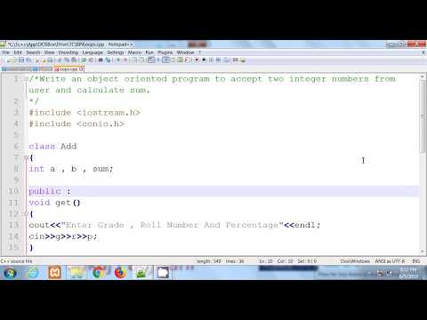 5 C OOPs in Hindi | Class Example 2