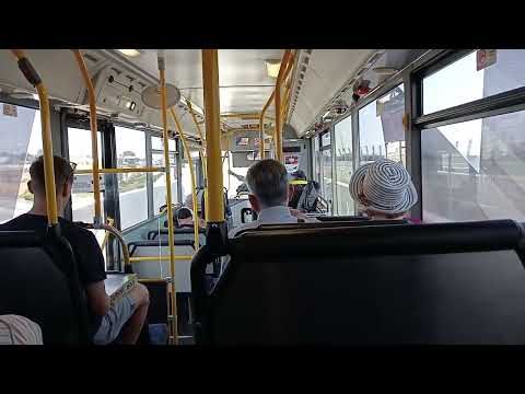 1HOD524 Volvo B7RLE ZF Ecomat with Volgrens CR228L bodywork Perth airport